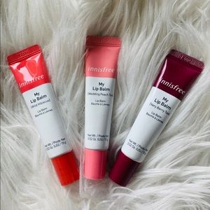 innisfree My Lip Balm trio NEW